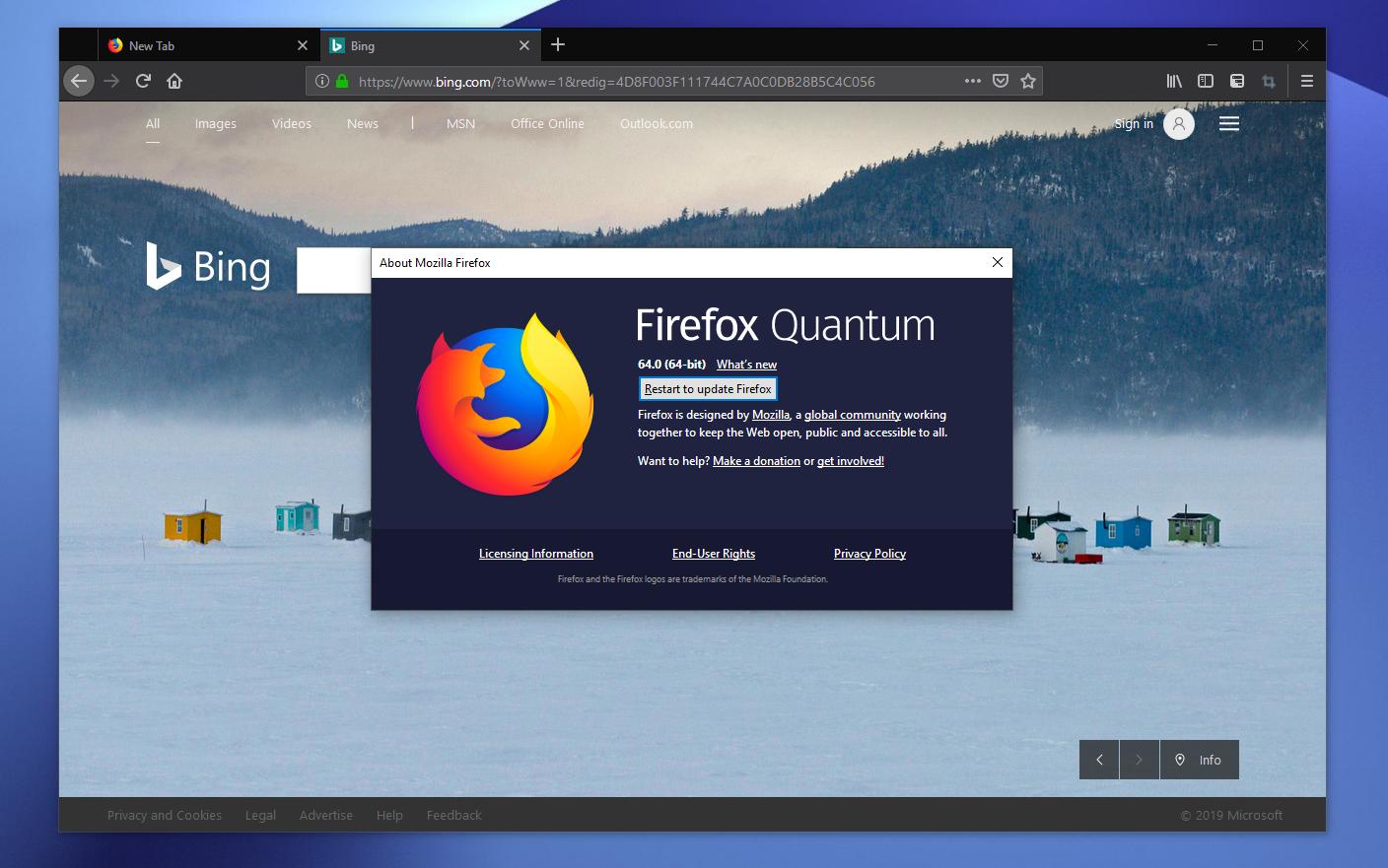 Firefox update mac os x